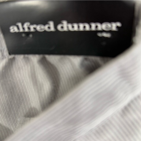 NEW Alfred Dunner Corduroy Pants Comfort Elastic Waist 18P Short Light Gray - Picture 7 of 9